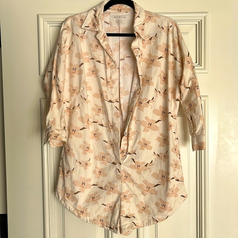 Acacia swimwear floral romper Size S